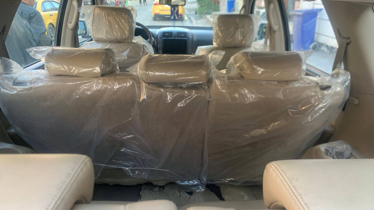 سلام عليكم موهافي موديل 2009. فول مواصفات للاخير مكينه كير تبريد كهربائيات دواخل كله شرط الفحص تخم تاير ويل كب تحكم ستيرن مثبت سرعه مري شفط قلاب 7 راكب 3 قطع تبريد كشن السائق خزن كهرباء صبغ باب ساىق والباب الوراء شرط بدون دواخل  بصمه تشغيل وبصمه ابواب شاشه كبيره شاشه كيجات خزن مكانهه بغداد سعر 130. وبيهه مجال قليل 
***********
