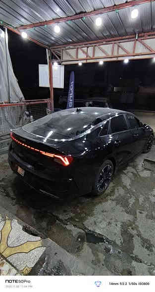 سلام عليكم كيا  k5 جيتي لاين 
الموديل 2024 
 المحرك 1600 تيربو 
بصمة وتشغيل عن بعد 
تدفئة مقاعد 
شاشة كبيرة 
معقد السائق كهرباء 
راداد مامي وجانبي 
لايت 3عدسة  لد 
بك لايت لد 
الممشى43.000 km 
 حادث خلفي جاملغ خلفي يمين وجنطة  
بجم كبس  ممفتوح بيه برغي السيارة رقم فحص منفيس باسمي 
دخول جديد  السيارة السعر  168 بيه مجال بسيط وسعرها جدا مناسب  ***********   متوفر نت 24  ساعة  مكاني بغداد حي الإعلام
