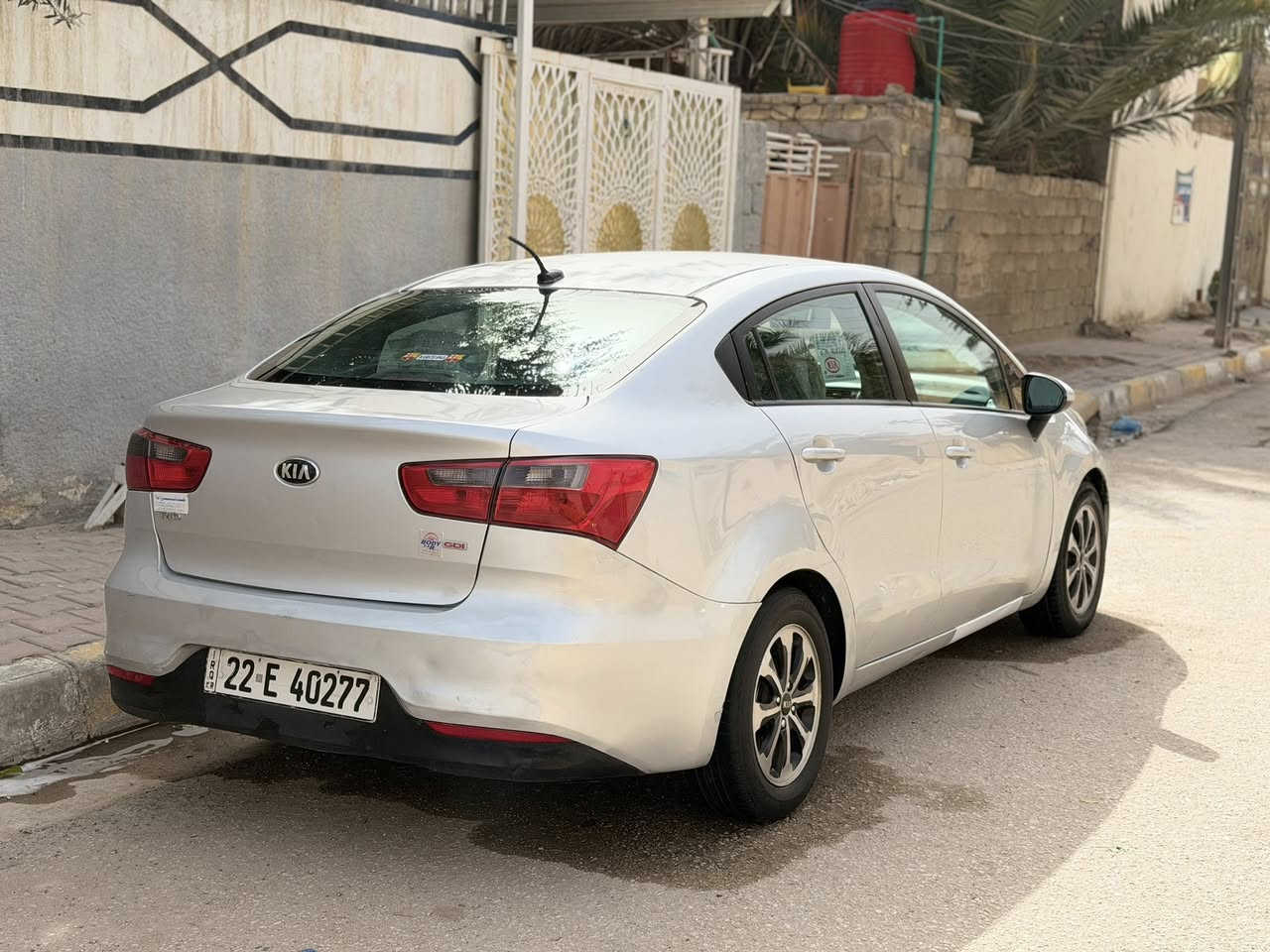 السلام عليكم
كيا ريو 2016 امريكي بدون ايرباك حادثه فقط دعامية امامية وهنا بلعراق بيها صبغ جاملغ خلفي وحافة باب الصدر فقط السيارة نضيفة وجديدة بمعنى الكلمة رقم اربيل دولي تريد تحويل تريد وكالة
مواصفاته شاشة كبيرة كامرة ويلكب +تخم تاير جديد تحكم استيرن جهتين وباقي مواصفات
مكاني كربلاء المقدسة
                              السعر ٩٥وبيها مجال
0780339335.


**إذا كنت صاحب هذا الإعلان وتريد حذفه لأي سبب، رجاءا أرسل رسالة إلى الدعم الفني**