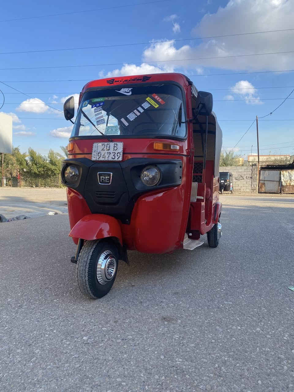 تكتك مديل 18 شهر12 طابه ب19  رقم وسنويه نكليزي بسمي تحويل ثاني يوم التكتك كشر مابي اي ضربه مصبوغه للجماليه فقط. مسجل تخم تاير مله جديد سفريات  دوشمه جدد الله شاهد من ايدي للشارع   العنوان خان بني سعد ***********
