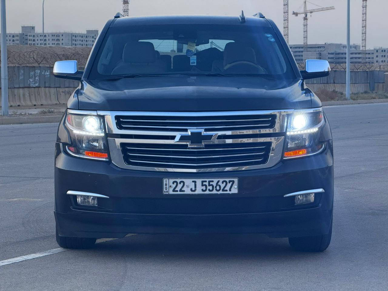 ‎تاهو LT 2018 
ماشيه 65 الف ميل 
‎ المواصفات                       
‎٨سلندر)
‎كراسي جلد 
‎كراسي اثنين كهرباء
‎كراسي خزن(ميموري)
‎كراسي(تدفئة+تبريد)‎
‎رادار
‎سائق آلي
 تنبيه ‎داتا شو DATA SHOW
‎فول تحكم استيرن(
‎استيرن  تدفئة
‎شاشة عرض الاعطال
‎صندوك كهرباء(شفط) السير
‎دبل حساس(امامي+خلفي)
‎پدل كهرباء(تحكم كهربائي بالبريك والبانزين)
‎فور ويل
‎شاشة امامية كبيرة اصلية
‎كامرة خلفية اصلية
‎تشغيل عن بعد
‎قاصة سرية
‎اشارة بالمري
‎مري كهرباء(شفط)
‎#نقطة_عمياء
‎لايت عدسة زنون
‎لد امامي 
حادثه بدايت البنيد وشويه بالجنطه 
بيه كلير قطعتين

مكاني بغداد حي العامل 

***********
