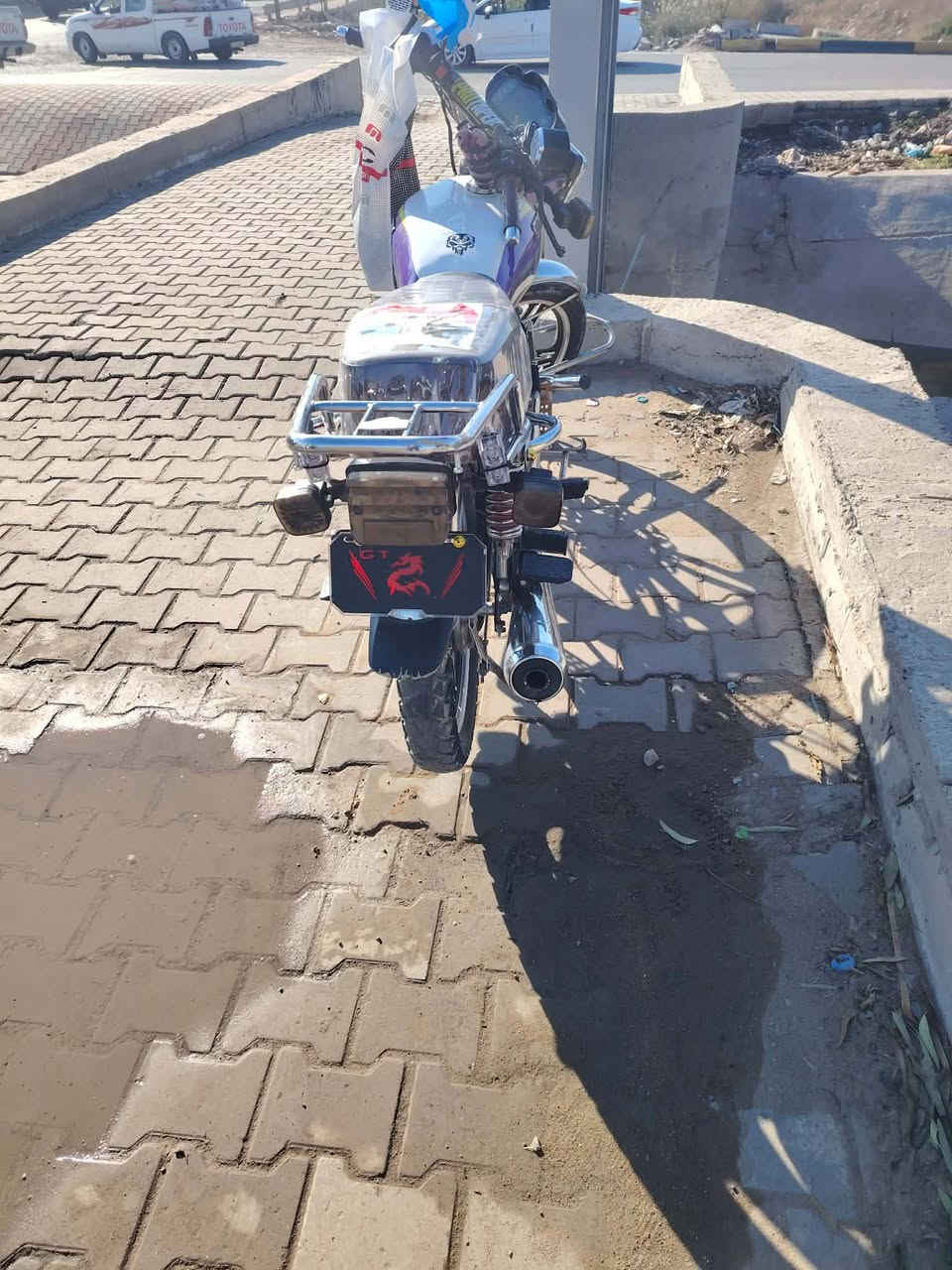 السلام عليكم سيفان للبيع موديل 2024 المحرك 200c المحرك مامفتوح الدراجة نضيفة الوراق موجودة السعر 650  الماكن ديالى  تقاطع القدس  الرقم ***********
