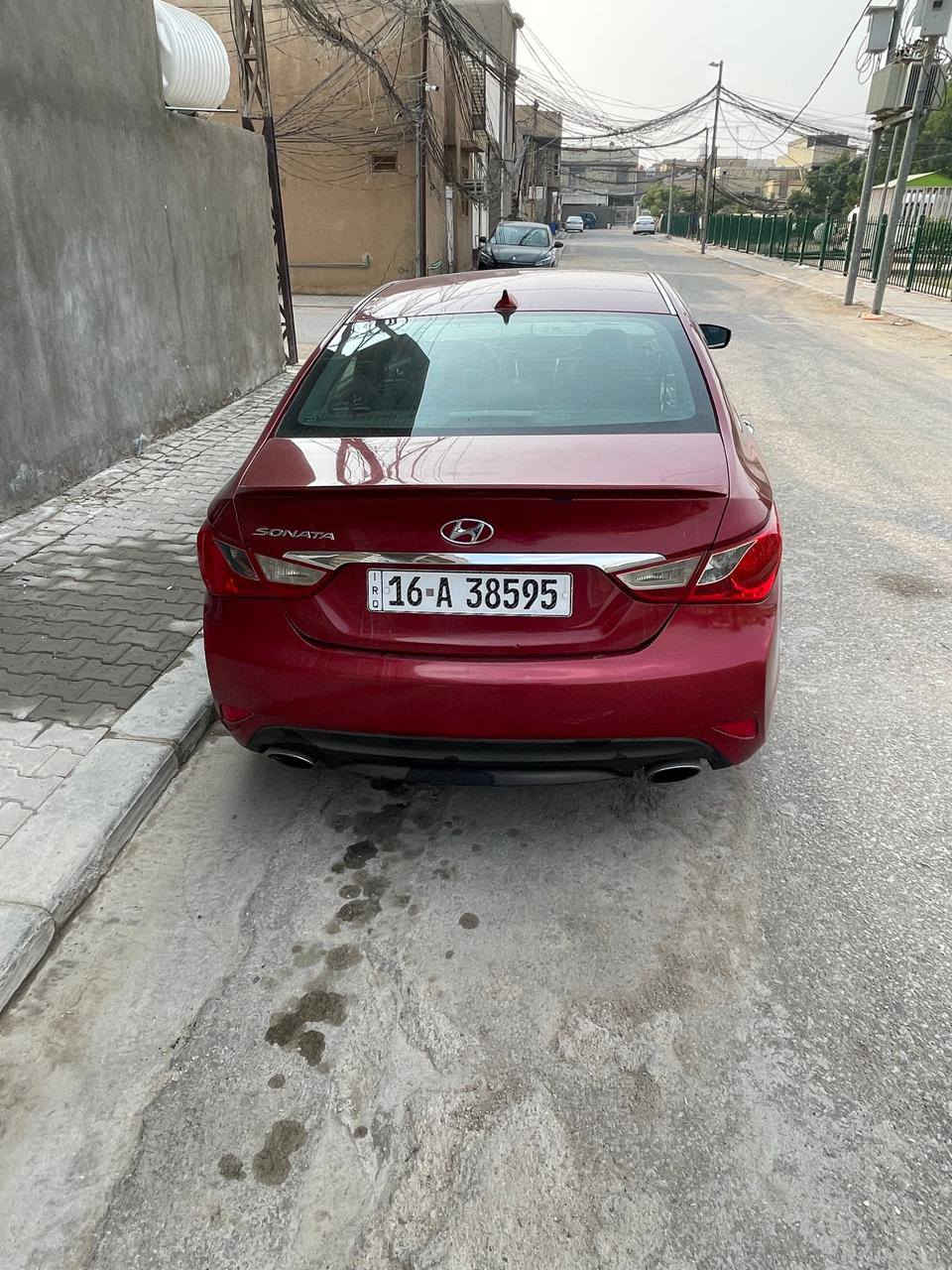 السلام عليكم 
سوناتا للبيع موديل 2014 محركه 2400 GDI رقم إنكليزي قادسية سيارة  بسمي ضربته باب سايق جامىلغ الأيسر  بيه صبغ نص صفحه ملاون فول مواصفات معدا الفتحه مواصفات سيارة 
بصمه تشغيل 
بصمه أبواب 
تحكم سترين
مقعد كهربائي
اشاير بالمري
كشنات تدفئة 
شاشه بلاديه
كاميرا دواره
  العنوان السيارة النجف 
رقم الهاتف ***********
