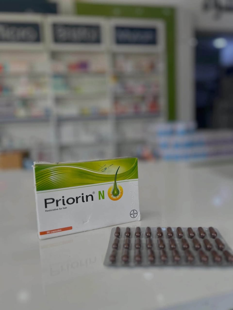 ⁨ ⁨  ✨ Priorin N

إذا شعرك يتساقط أو صار ضعيف 👇

✔️ تغذية للشعر من الداخل
✔️ دعم للكثافة والقوة
✔️ يساعد بتقليل التساقط

🔥 لأن الشعر الصحي يبدأ من التغذية

️ يساعد بتقليل تساقط الشعر
✔️ يقوي بصيلات الشعر
✔️ يدعم نمو شعر صحي وكثيف
✔️ يحسن مظهر الضعف والتقصف
✔️ يغذي الشعر من الداخل⁩
متوفر داخل #صيدلية_جوهرة_القلعة
قلعة سكر /شارع الاطباء /مجاور إفران الربيع


**إذا كنت صاحب هذا الإعلان وتريد حذفه لأي سبب، رجاءا أرسل رسالة إلى الدعم الفني**