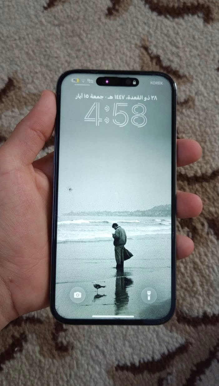 ايفون 14 برو ماكس
بنفسجي
128
بطارية 93 شرط مامعلايه 
ZA / دبل شريحة
فقط مبدل شاشه 3 خيارات
السعر 525
***********
