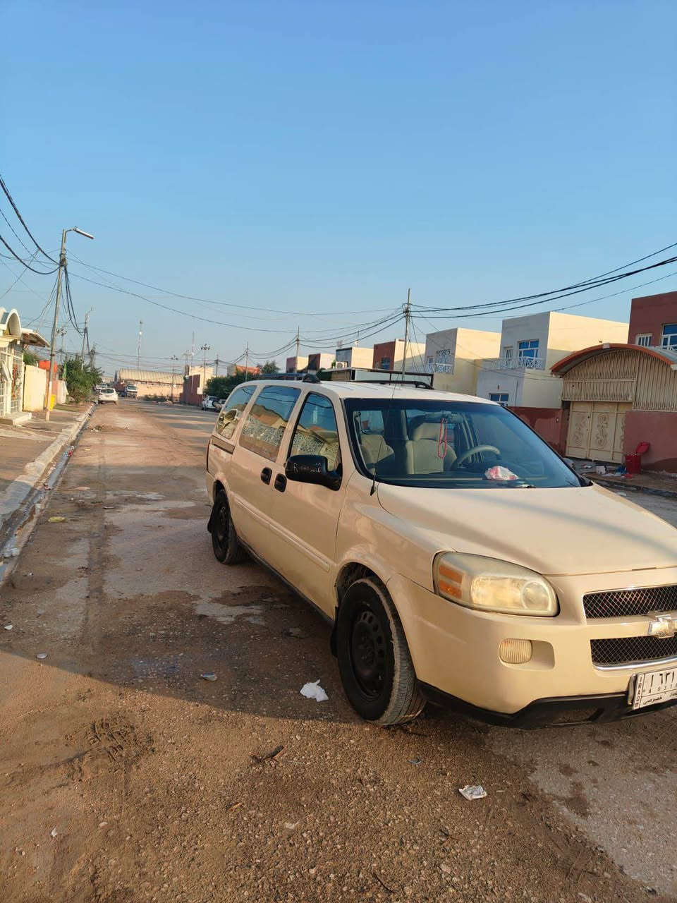 شوفرليت بلاندر ٢٠٠٦ رقم بغداد تحويل مباشر باسمنا كير مكينه حدادية ٧ راكب تبريد جاهزة السياره بيها صبغ جوه المساطر مال بيبان للجمالية وموجود صورها قبل الصبغ سعرها ٦٥ ورقه مجالها بسيط مكانها النجف 
‭***********‬ النجف, العراق
