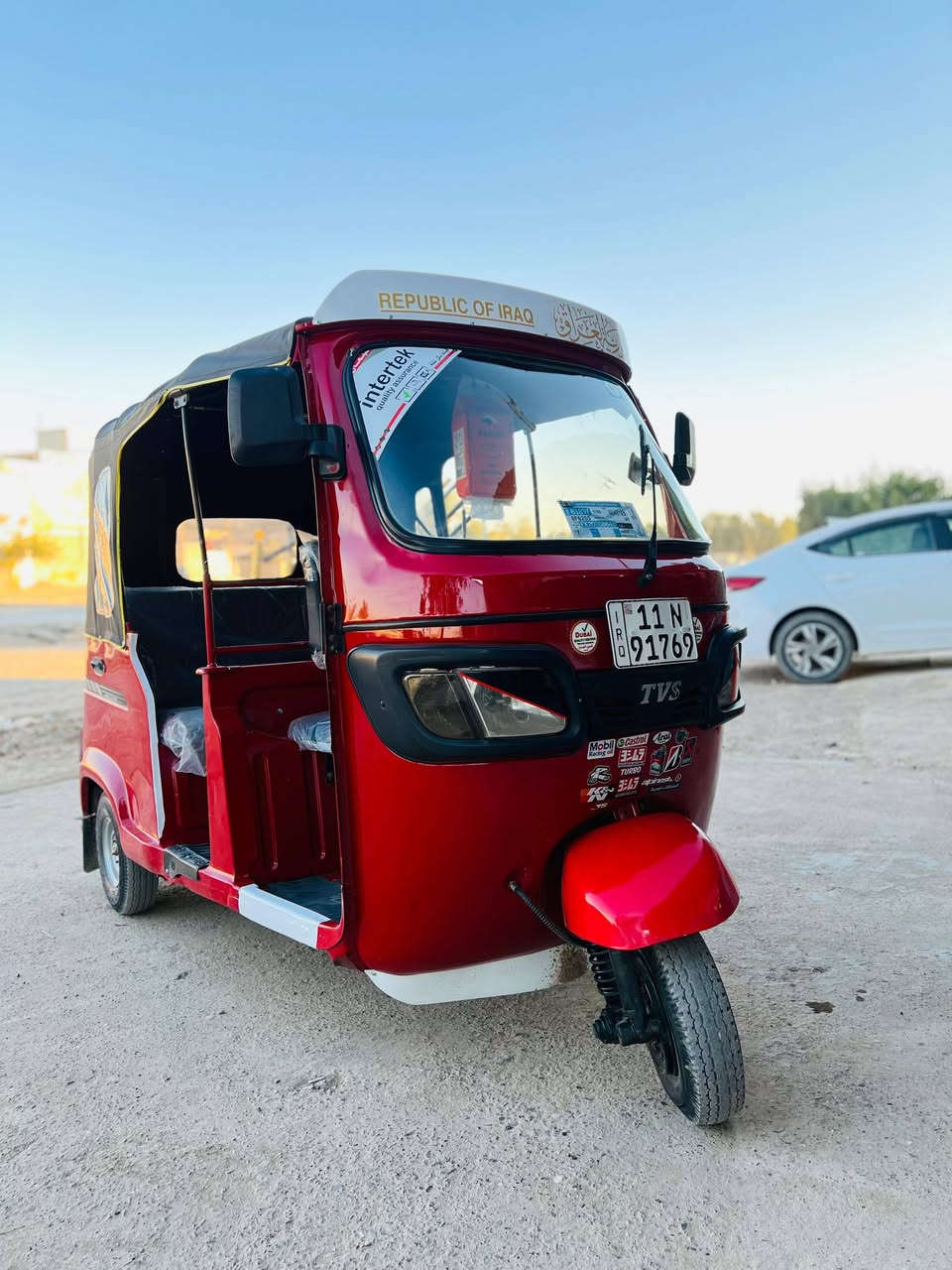 سلام عليكم
أقره المنشور قبل لتتصل ❌👌
تكتك TVS ❤️
رقم بغداد انكليزي وهزه جديده وسنويه جديده 
تحويره دبلات باجاج انسئ طسه
لايت زنون ثلجي صطاب لايت خلفي شغال 
تخم تاير ووياله جديده وسبير جديد 
جادر جديد اصلي 
بريك درايم شفت كله جديد 
كهربائات شغاله كلها 
مكينه جديده شاديلها
نقصها صالنصه فقط 
تكتك ضاربيها كلير جانت جادره بدون صبغ
السعر 5900 وبيها مجال بسيط جدأ دراجه متعوب عليها حيل 
ميعجبك السعر علق تعليق مثل وجهك

مكاني ديالئ الخالص شراي يتصل ***********

حياتي الكم ❤️✅
