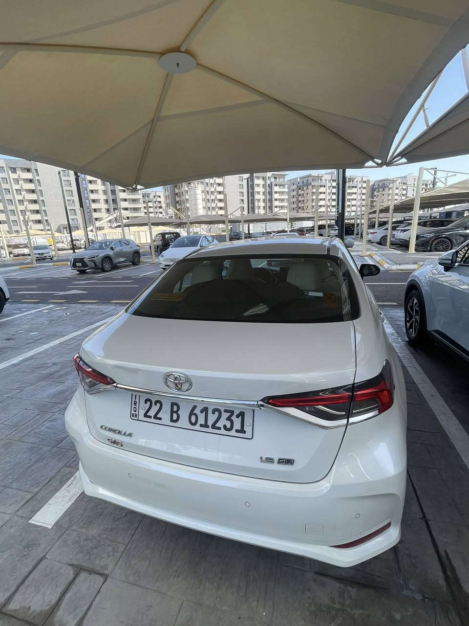 كورلا 2020 (ساز  ) خليجي بنزين فقط

ماشية 91 الف فقط

رقم اربيل  باسمي تحويل مباشر

السياره بيها شخط خفيف باب الخلفي جه سائق
وصبغ قطعة جاملغ خلفي 

كير محرك تبريد شرط

محرك 1800 بانزين

بصمه + دخول ذكي

تبريد قطعتين

نظام القيادة (سبورت + عادي)

كيجات ديجتل شاشه

حساسات امامية+خلفية 

السيارة نضيفة

للتواصل:

***********

مكاني بغداد
