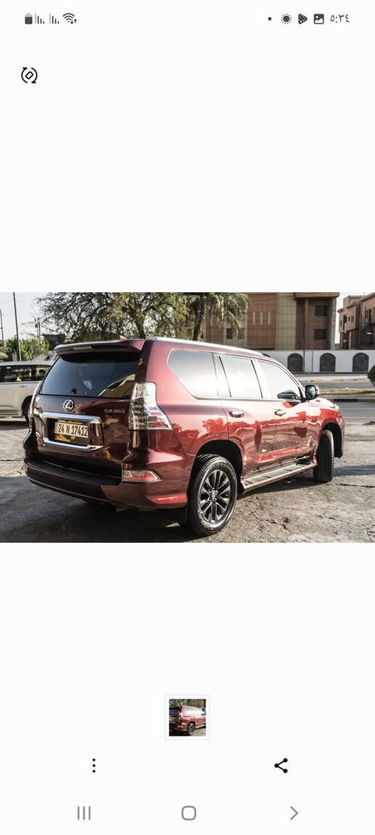 للكزز برادو مديل ٢٢ بدون حادث مكفوله عده بارد قليل بل باب سياره بدون ارباك ماشيه ٧٠ الف مايل تخم تابر جديدالسياره بسمي سعر 5 دفاتر  ***********
