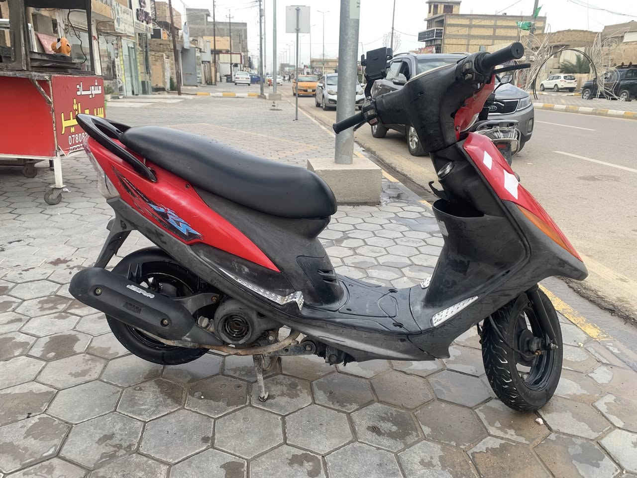 السلام عليكم 
الدراجه لل بيع الدراجه رمبه نضيفه ما مفتوحه كلشي بيهه بلادي بس عوزهه كم شغله بل دكم مالاتهه سعرهه 600 وبيهه مجال لل شراي
مكاني كوت خاجيه***********
