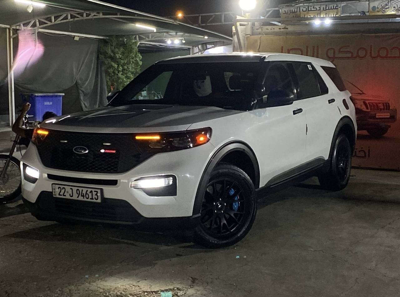 فورد اكسبلورر بوليسي موديل 2022
رقم انكليزي شمالي- اربيل
 عداد المسافه : 47 الف اmill حجم المحرك: V6 سلندر 3300  تنفس طبيعي فور ویل AWD
 الضرر : قبق جنطه دواخل مكفوله
وبيها صبغ باب الراكب اثر طخه دراجه
 ايرباكات سليمه المواصفات الاعتياديه معروفه 

🔥✅عليها اضافات حلوه 
📌1-جناح خلفي رياضي 
📌2-بوابات كزوز كاربون فايبر
📌3-هوائيات
📌4-ويل SRT + كفرات فجوج رياضي
📌5-اناره داخليه متغيره الالوان 
📌6-كشنات لونين كرسي السائق والراكب كهرباء
📌7-كامره خلفيه تحكمات ستيرن
📌8-تخم تاير جديد 
📌9-عليها بولش جديد 3مراحل
السياره جداً نظيفه بانزين محسن+ زيت المحرك من شركه MOTUL العالميه 
🌐مكان السياره الديوانية
للاستفسار اتصال او واتساب✅
 ***********
