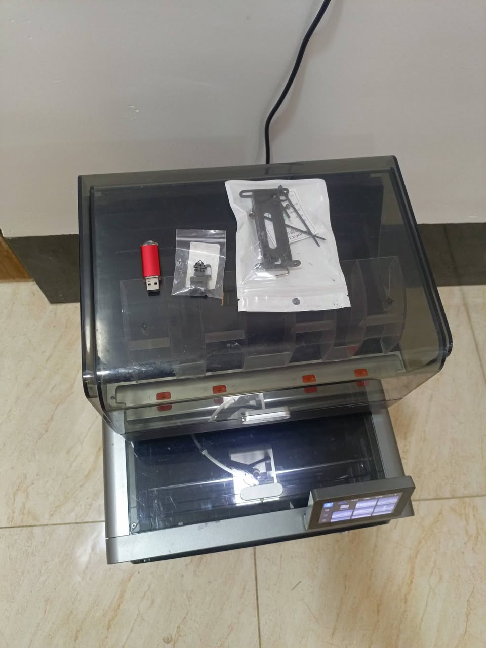 ANYCUBIC KOBRA S1
طابعة للبيع مع جهاز الالوان  بسعر ٩٠٠ وبيها مجال


**إذا كنت صاحب هذا الإعلان وتريد حذفه لأي سبب، رجاءا أرسل رسالة إلى الدعم الفني**