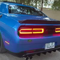 ورحمه الله دوج جالنجر 2023 لون بحري القديم ماشيه ٢٩ الف حادث طرف البني...