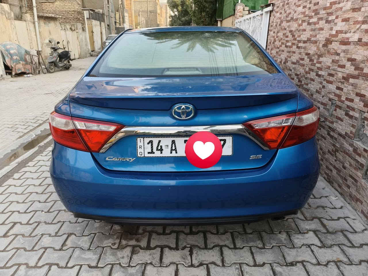 سلام عليكم
كامري 2017 للبيع SE امريكي كلين بدون حادث
ماشية 120الف ميل   V4 2500
السعر 155$وبيها مجال للاستفسار/***********
