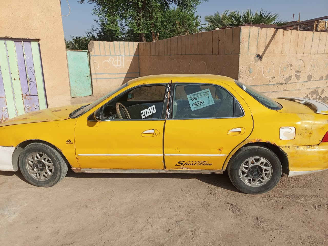 سيارة كيا نوع كريدوس 
موديل 2000
رقمها ديالى 
المكان السماوه
سنوية موجودة
تجي للسماوه تاخذها

للتواصل على الرقم
‏‪***********‬‏
