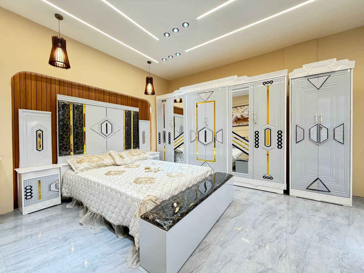 نجارة عراقية تصميم تركي 💯
افضل جودة وانسب سعر 
متوفر اكثر من 50 موديل مختلف
*********** واتساب//
العنوان بغداد 
محافظات متوفر توصيل وشد بأجور مناسبة ✨ 
شغل وصبغ من اجود اعمالنا وباسعار مختلفه
غرفة اخشاب مكونات الغرفه
١/ كنتور
٢ /ميز مرايه
٣/ ميز بلازمه
٤ /زاويه كنتورية
٥ /سرير
٦/ تاج الجربايه
٧/ ناصي جربايه
٨/ قواعد جربايه
٩/ كومديات عدد٢ 

#الاضافات. شازلون مقعد /50 ألف 
شازلون مخزن/75 ألف
دواشك طبية درجه اولى ضمان خمس سنوات استبدال/ 150 ألف/125 ألف 
#اثاث

ويانه غير طلبك يوصل لباب البيت باسرع وقت  سارع للحجز 

☎️للطلب والاستفسار يرجئ ارسال صوره الموديل و مراسلة الصفحة
