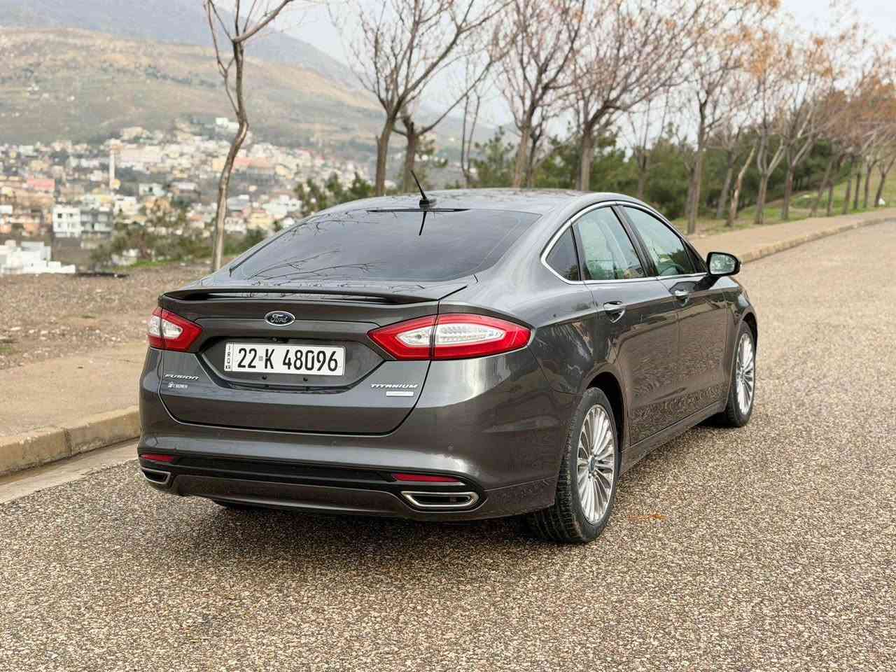 فورد فيوژن 2016تيتانيوم 
السعر : 103ومجال قليل 
حجم المحرك : 20 و توربو بشرط مامفتوح 
اللوان : نفطى 
سياره نضيف و ايد واحد عل وضع بلاد ✅
ملاحطة السيارة : چاملغ و باب صبغ بدون دواخل 100%

المواصفات :
فول فول مواصفات 1/1
 بصمة ابـــواب
بصمة تشـــغـــيل
تشغيل عن بعد (𝐑𝐄𝐌𝐎𝐓𝐄 𝐒𝐓𝐀𝐑𝐓)
شاشة كبير لمس
كــــامــــيرا
اوتو هولد (𝐀𝐔𝐓𝐎 𝐇𝐎𝐋𝐃)
اوتو ستارت (𝐀𝐔𝐓𝐎 𝐒𝐓𝐀𝐑𝐃)
اوتو ستوب (𝐀𝐔𝐓𝐎 𝐒𝐓𝐎𝐏)
رادار امامي (تحديد مسار)
رادار جانبي  (نقاط عمياء)
رادار خلفي (التحذير من الاصطدام)
حساسات امامي
حساسات جانبي 
حساسات خلفي 
نظام : 𝐄𝐂𝐎
نظام : 𝐍𝐎𝐑𝐌𝐀𝐋
نظام : 𝐒𝐏𝐎𝐑𝐓
كشنات كهربائي
كشنات هيتر
تحكم استيرن 
استيرن هيتر
تبريد لمس
تبريد مركزي 
لايتات 𝐋𝐄𝐃 ليد عدسة زينون 
بلاجكتور 𝐋𝐄𝐃 ليد
بكلايتات 𝐋𝐄𝐃 ليد
ويـــل كـــروم
وبعد هواية مواصفات …
‏ ‎تفاصيل اكثر الاتصال علی ارقام التاليه 

‏ WhatsApp 
☎️ ***********
عنوان📍عقره 
‏ اكر, نينوى
