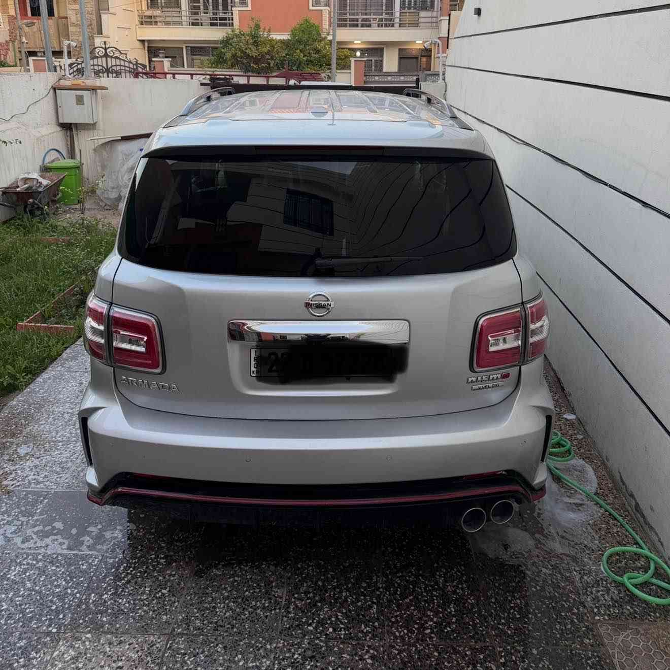 السلام عليكم 
للبيع نيسان ارمادا 2018رقم اربيل باسمي 
كشنات جلد كهرباء صندوك ستيرن كهرباء حساسات 
محرك V85600صبغ جاملغ وبنيد ماشيه 89
عنوان بغداد للأستفسار ***********
السعر 225 بغداد, العراق
