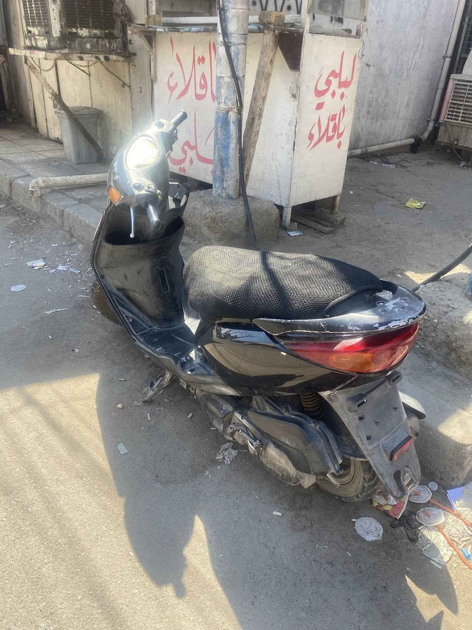 سلام عليكم دراجه بريز دراجه نضيفه الدراجه شلعه أو معدل يعني كبال عينك النضافه تلزم العنوان بغداد المنصور الرقم ***********
