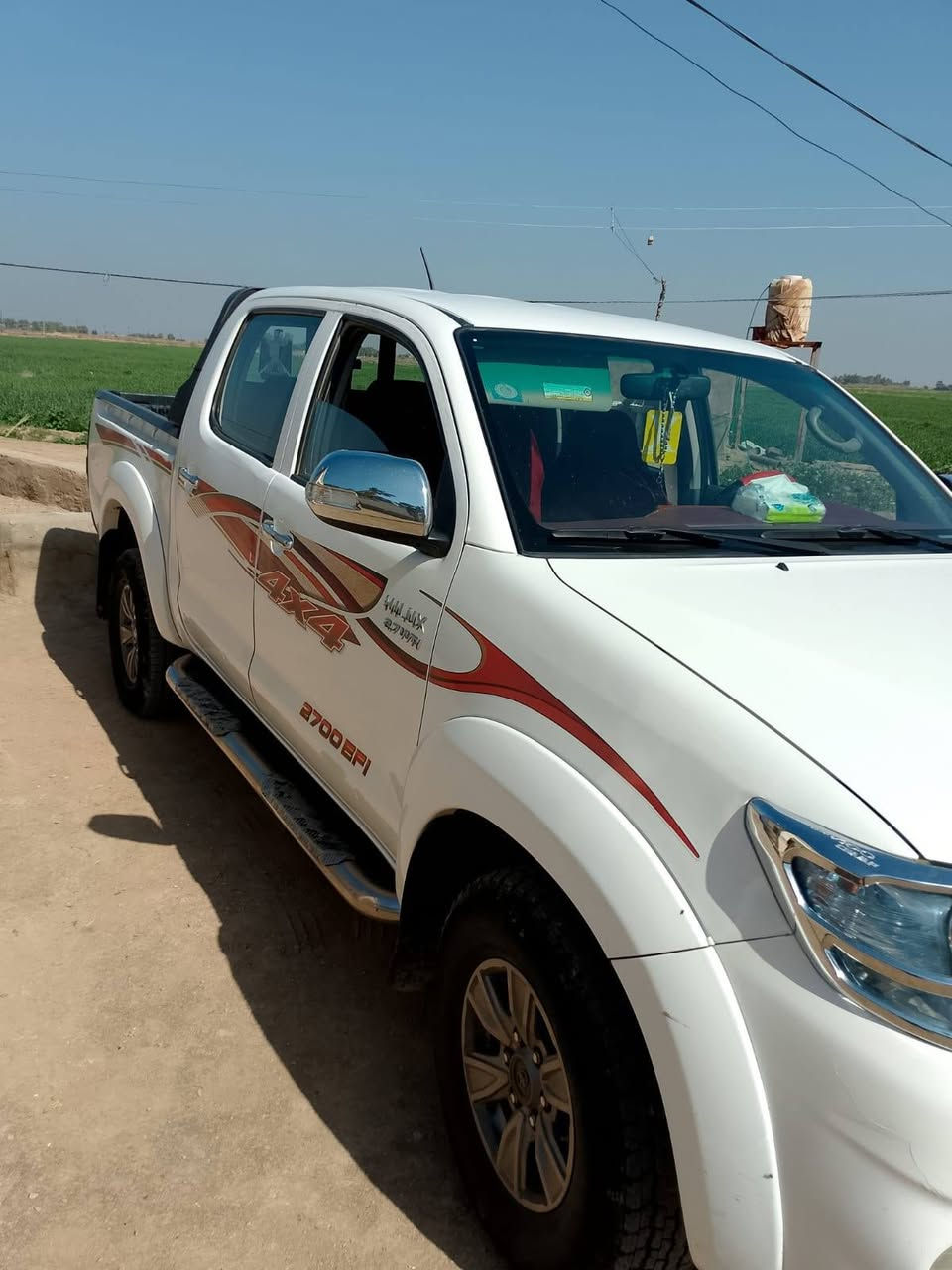 السلام عليكم. مكلف بالنشر
تيوتا هايلوكس. فورويل. موديل 2015
رقم واسط.  سنوية ل. شهر  2027/12
سيارة  ماشاء الله.   مكفوله كفاله عامه
من كلشي تخم تاير.   تبريد فول. لون وكشر كفاله
مكينه ماشاء الله. مكان السياره محافظة الديوانية 
الله شاهد سيارة واحد على واحد من كلشي
كدام عينك   واذا تريد تجي تشوفها. موجود راعيها

للتواصل

***********
