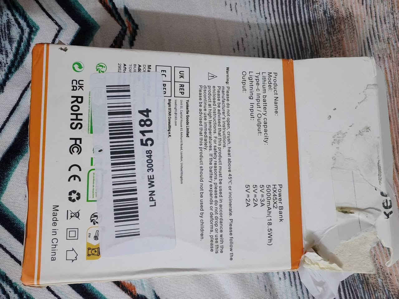 باور بانك محمول تايب سي بطاريه ليثيوم 18.5 واط جديد السعر ٢٠


**إذا كنت صاحب هذا الإعلان وتريد حذفه لأي سبب، رجاءا أرسل رسالة إلى الدعم الفني**