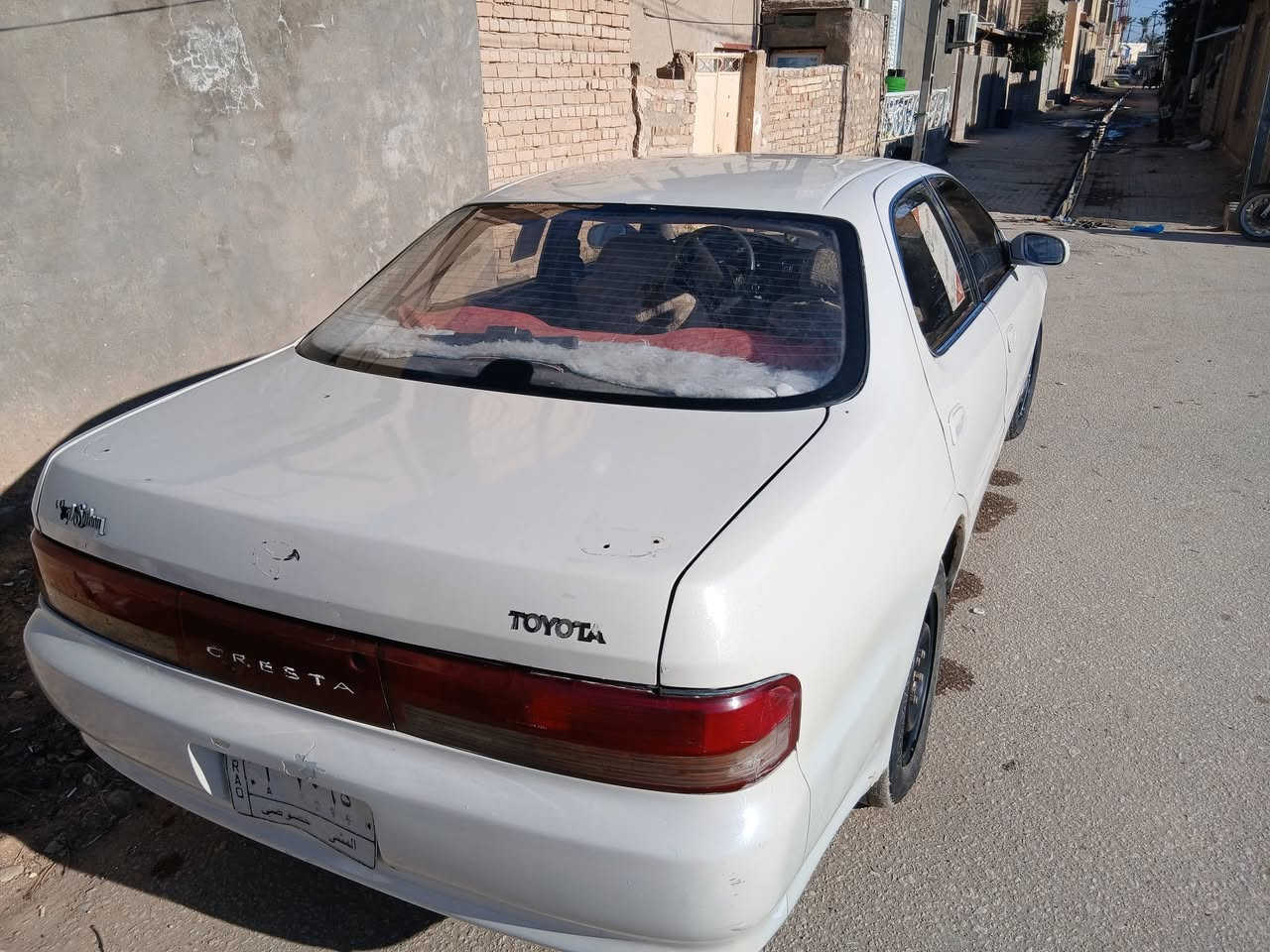 سلام عليكم
كرسته للبيع كفاله كصه وضربه قويه 
والنقل الجثه 
 مداور ثاني يوم  سنويه ما ساقطه 
مكينه ونجي  تبريد ثلج 
كهربائيات شغاله كلهه  
زنون عالي ناصي  ابيض ثلجي 
سعره ٦٠وبيه مجال 
مكاني نجف مشخاب ناحيه القادسيه 
ر .م ***********
