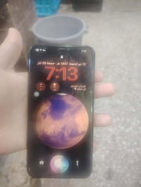 أيفون 11 برو ماكس ذاكرة 256 بطارية 76 ما مبدل ومثل ما واضح بصور فطر بش...