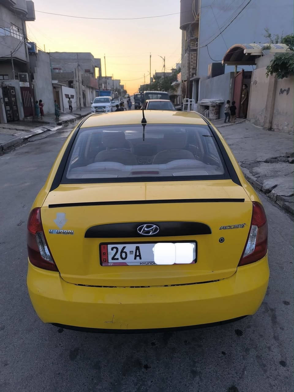 اكسن 2008
رقم صلاح الدين اجنبي بسمي محرك 16
بدون ضرر بدون معجون محرك كير شرط 
تبريد تدفئه طخم تايرات جديد كابون بانزين بيها هيئه غرامات مصفره ترهم معارضه معا أنترا تكسي  غير متواجد عل فيس
مكان السياره بل موصل الايسر 
***********
***********
