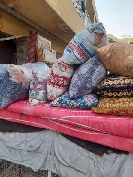 ندفه جودليات ودوشك ومخاد ولحف ديباج العنوان زيونه خلف جامع الربيعي مستعدون عمل في البيوت إذ كميه كبيره***********
