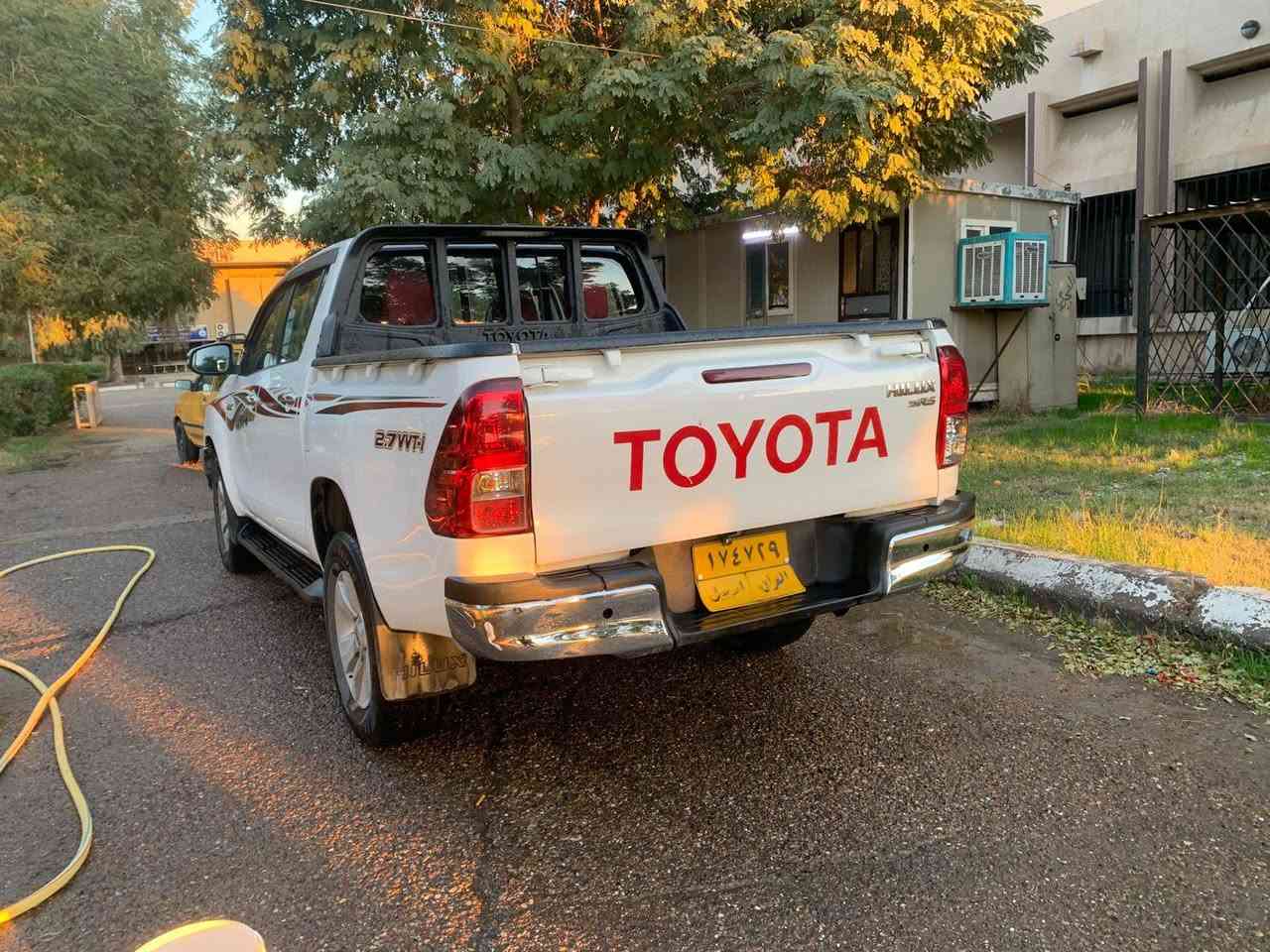 تحيه طيبه السلام عليكم
بيك اب هايلكس 2016 خليجي مكفوله 

ماشيه 146 الف 

مكينة 4 سلندر 2700

تحكم ستيرن 

حساسات خلفي 

شاشه كامره

مري شفط 

ترحيب 

تبريد أمامي خلفي 

ويل كب 

سويج 

فور ويل 

جاهزه إنشاء لله 

رقم  اربيل باسم كردي وكاله تحويل مباشرة 

265 ورقه وبيها مجال 

اي استفسار 

*********** 

مكان بغداد سيديه
