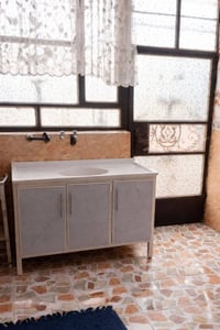 كاونتر المنيوم • متر ونص • ٣ قطع