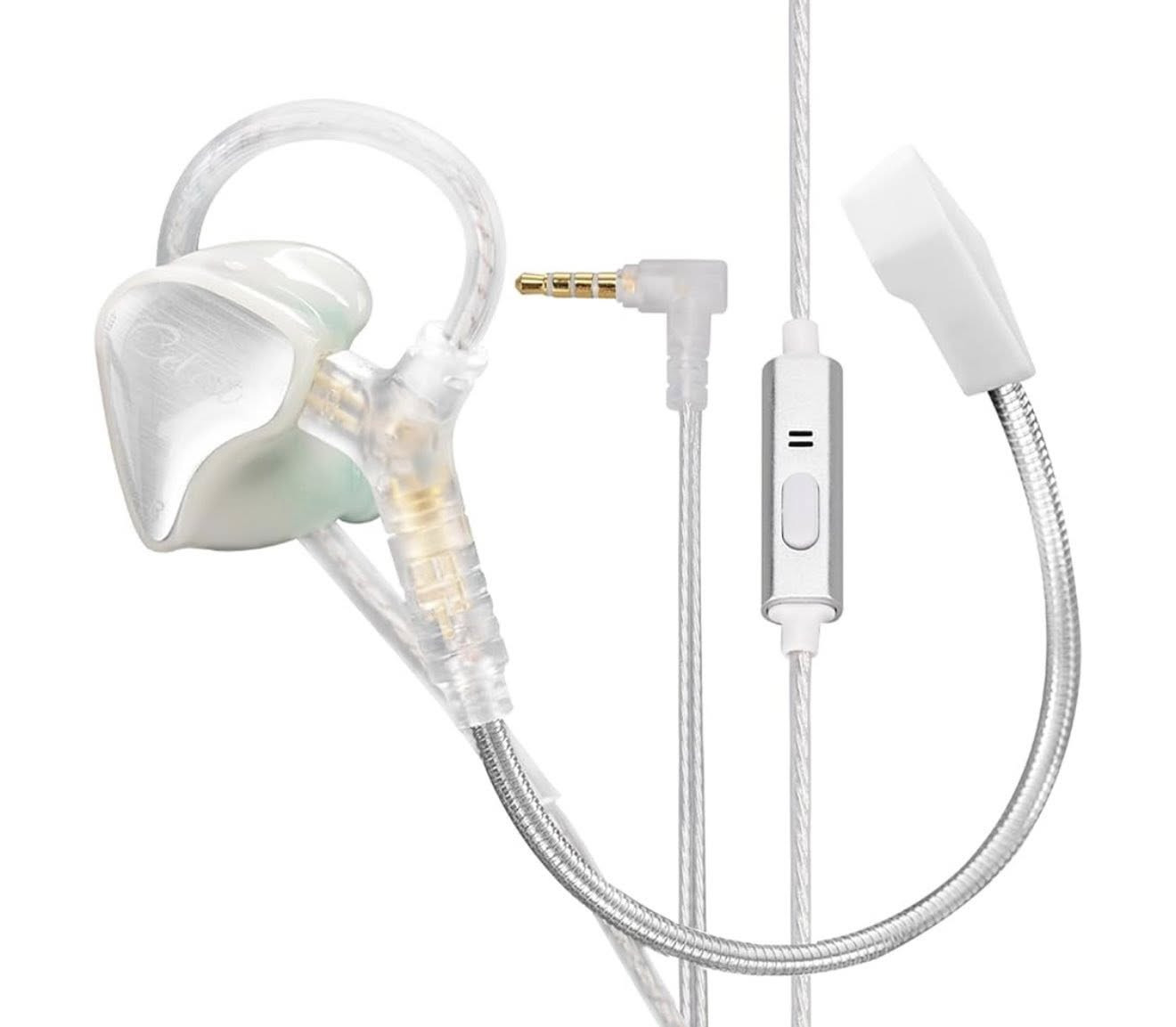 التحفة الفنية Wyvern Pro 🐉✨
• تصميم ملكي من العاج
• تكدر تستخدمها كـ سماعة سلكية احترافية للألعاب والمونتاج، وتقدر تفصل السلك عنها وتخليها قطعة "IEM" مستقلة
• المايك مو ثابت تكدر تشده وقت اللعب والاتصالات وتكدر تشيله بسهولة
السعر :35 الف فقط 
للاستفسار: ***********
