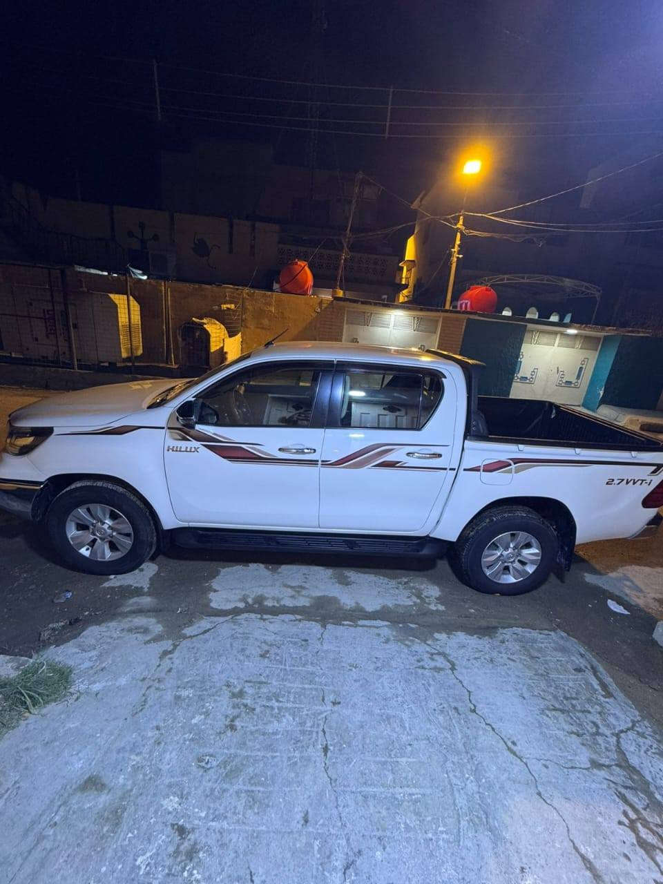 للبيع..  بيك آب هايلوكس 2019 فورويل  فول مواصفات داخل احمر تحكمات ستيرن جهتين
تبريد شاشه وتبريد كشنات مانع تزحلق نضام اقتصاد وقود ونضام درايف شاشه كامره حساسات تبريد قطعتين  اشاير مري لد ماشيه 187 الف
وبعد عدة مواصفات  محرك كفاله نضافه100٪كفاله عامه من الصبغ فقط بارد قليل رقم اربيل بااسمي  دولي هزه جديده سنويه لل31   ***********
ديالى بعقوبه السعر مناسب جدآ 266 وبيه مجال
