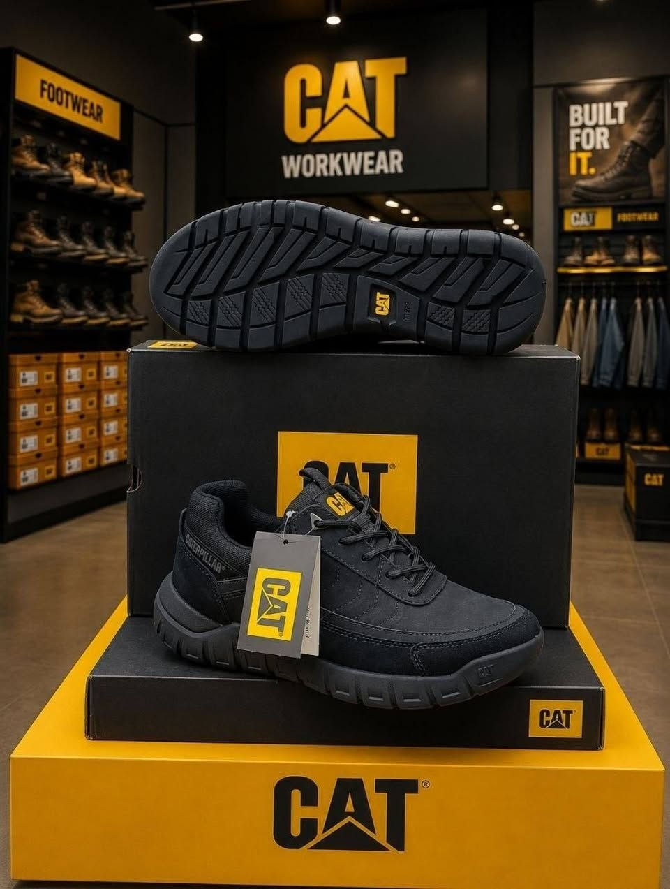 🔥 CATERPILLAR 🔥
🌟 لو بتدور على شوز يجمع بين الشياكة والراحة والعملية، يبقى كات هو الاختيار المناسب 👌
✅ خامات عالية الجودة
✅ نعل رابر مرن ومتين
✅ فرش سوفت مريح للبس طوال اليوم
✅ تصميم أنيق يناسب كل إطلالاتك
🖤 الألوان: أسود - بني
📏 المقاسات: 40 / 41 / 42 / 43 / 44 / 45
🇻🇳 صناعة فيتنامي ❤️


**إذا كنت صاحب هذا الإعلان وتريد حذفه لأي سبب، رجاءا أرسل رسالة إلى الدعم الفني**