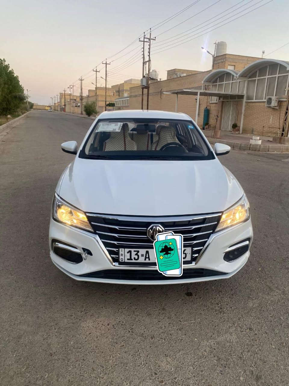 السلام عليكم
ام جي فايف موديل ٢٥ 
ماشيه ٢٥ الف 
كفاله عامه وبيها زلغ خفيف على كد اصبع
***********
السعر ١١٣ وبيها مجال
مكاني بالبصرة
