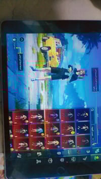 ايباد • حساب ببجي • مستواه ٧٥