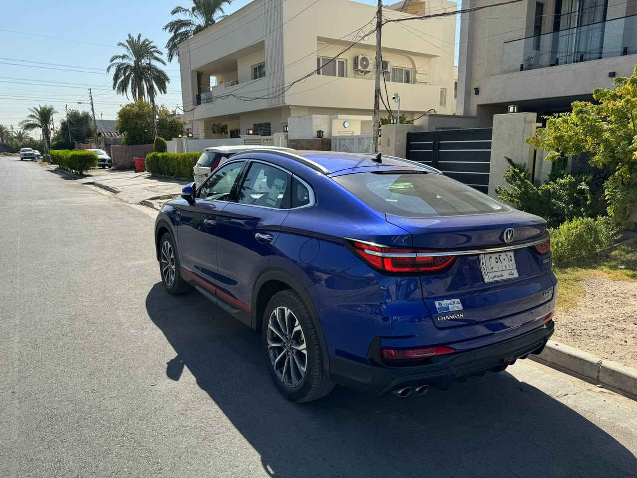 شانجان cs 85 موديل ٢٠٢٢ ماشية ٢٠ الف نظيفة ما بيها اي حادث سعرها ٢٧  مليون دينار وبيها مجال الاتصال بالرقم : ***********
