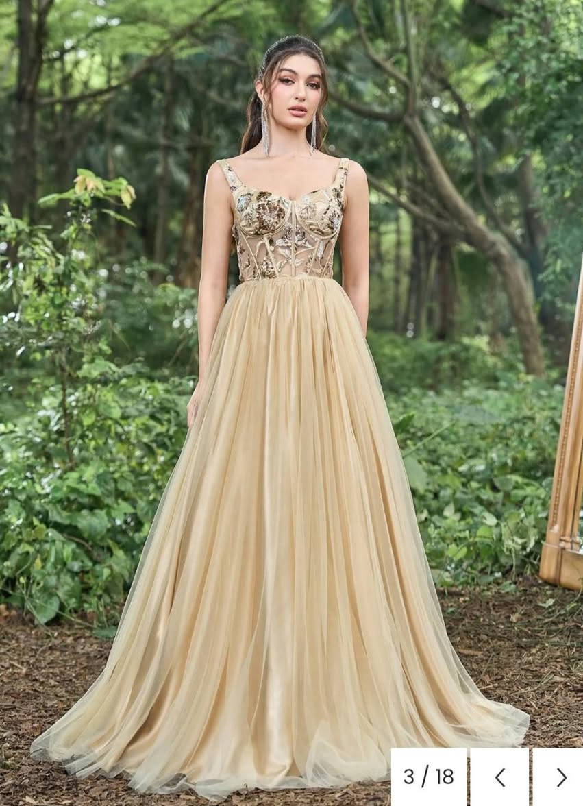 عروض وتخفيضات ناااااار 💰 ⬇️ بمناسبة شهر شعبان المبارك 🥰😍 يتوفر لدينا فستان مناسبات لون بيجي ذهبي للبيع (يرهم للمهر او الحنه) قياس لارج
يلبس وزن من 50 كيلو لحد 80 كيلو ،، يحتوي على مشد في الظهر ،، لونه بيجي فاتح الجزء العلوي يحتوي على ستراس لامع وقماش شفاف ،،  الفستان ملبوس مره واحده نظيف جداً جداً 
ب 25 الف دينار عراقي فقط يوجد توصيل لكل المحافظات .


**إذا كنت صاحب هذا الإعلان وتريد حذفه لأي سبب، رجاءا أرسل رسالة إلى الدعم الفني**