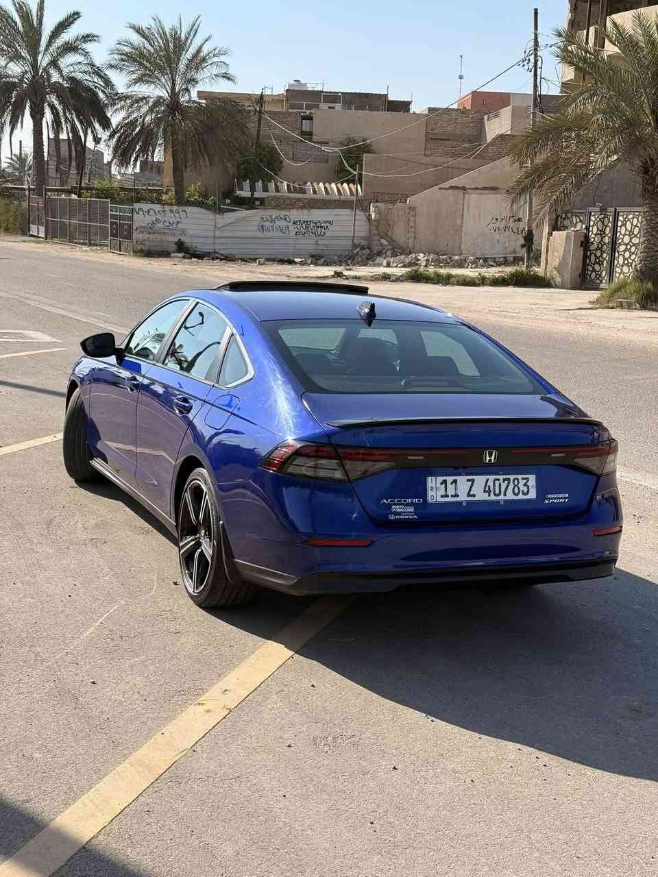 Honda Accord Hybrid 2024 Sport L
موديل :- 2024
لون :- ازرق 
قوة المحرك :- 2.0 Hybrid
عداد المسافات :- 23كيلو متر
فئه السيارة :-  Sport - L
عدد المقاعد :- 5 مقاعد 
بصمه عدد 1
❗️بدون ضرر بدون صبغ بدون بارد وبدون شخط او رصعه سياره بحاله الوكاله حادثهه موضع بصوره لايت مالهه اجه وياهه بصندوق ودعاميه تبولشت وتكحلت وممبينه اصلا  
♦️ شاشة نفكيشن 
♦️ تحكم مسجل 
♦️ تحكم سرعة 
♦️ بصمة تشغيل 
♦️ دخول ذكي 
♦️ لايت زنون 
♦️ رادار امامي 
♦️ رادار تحديد مسار 
♦️ كامرا خلفية 
♦️ فتحة سقف 
♦️ اوتو بارك 
♦️ هاند بريك بصمة 
♦️ درايف مود 
♦️ مثبت سرعة 
♦️ حساس مسافة امان 
♦️ اوامر صوتية 
♦️ مقاعد كهربائية  
♦️ مرايات كهربائية 
♦️نظام النقطة العمياء 
📍موقع السياره بغداد / اليرموك  
***********
💵السعر ٢١٥
