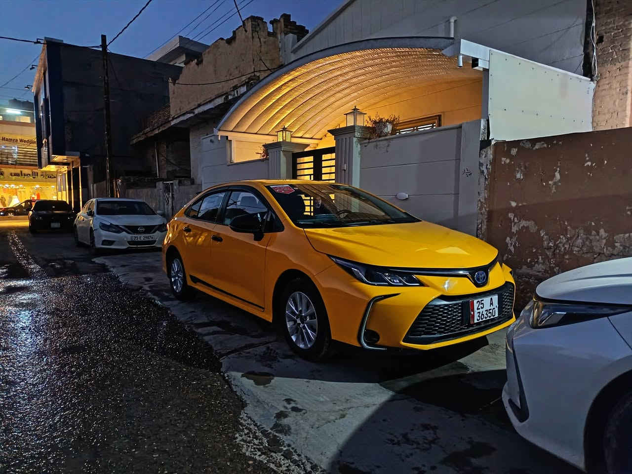 سلام عليكم
كورلا للبيع 
2024 هايبرد بيها بارد شي قليل بلجاملغات الأمامي 
رقم كركوك بأسمي تحويل ثاني يوم 
سعر 168 بي مجال 
مكان السياره ديالى خانقين 
الشراي يتصل ***********
و الي مايعجبه يصلي على النبي و يعبر المنشور 
تحياتي ❤
