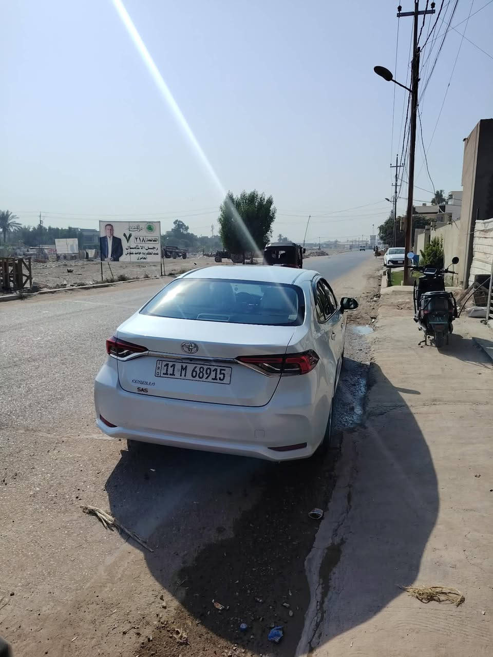 من رخصه الدمنيه كورلا خليجي للبيع موديل ٢٣
ماشيه ٤٩ الف كيلو
بيها مكانين بارد
السعر ١٧٥ وبيها مجال
العنوان حي الجهاد غير متواجد عل نت 
***********
