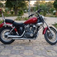 وبركاته   دراجة كروزر ياماها فيراكو  600 مكفولة كير و مكينة الدراجة نض...