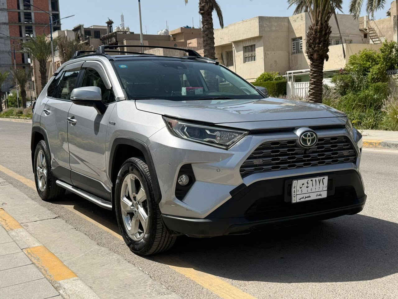 تويوتا راف فور هايبرد لمتد 2021 فول موصفات للبيع فقط
بنوراما داخل جلد كشنات تدفاه تبريد كامرات ٣٦٠ درجه 
حساسات امامي خلفي توقف ذاتي اشارة ترحيب 
تدفاه ستيرن ثلاث انضمت قياده نضام تحديد مسار 
سماعات JPL سياره ماشيه ٦٨ الف كيلو 
شاحن وايرلس 
مكانه بغداد الكرخ سعره خاص 
تليفون ***********

