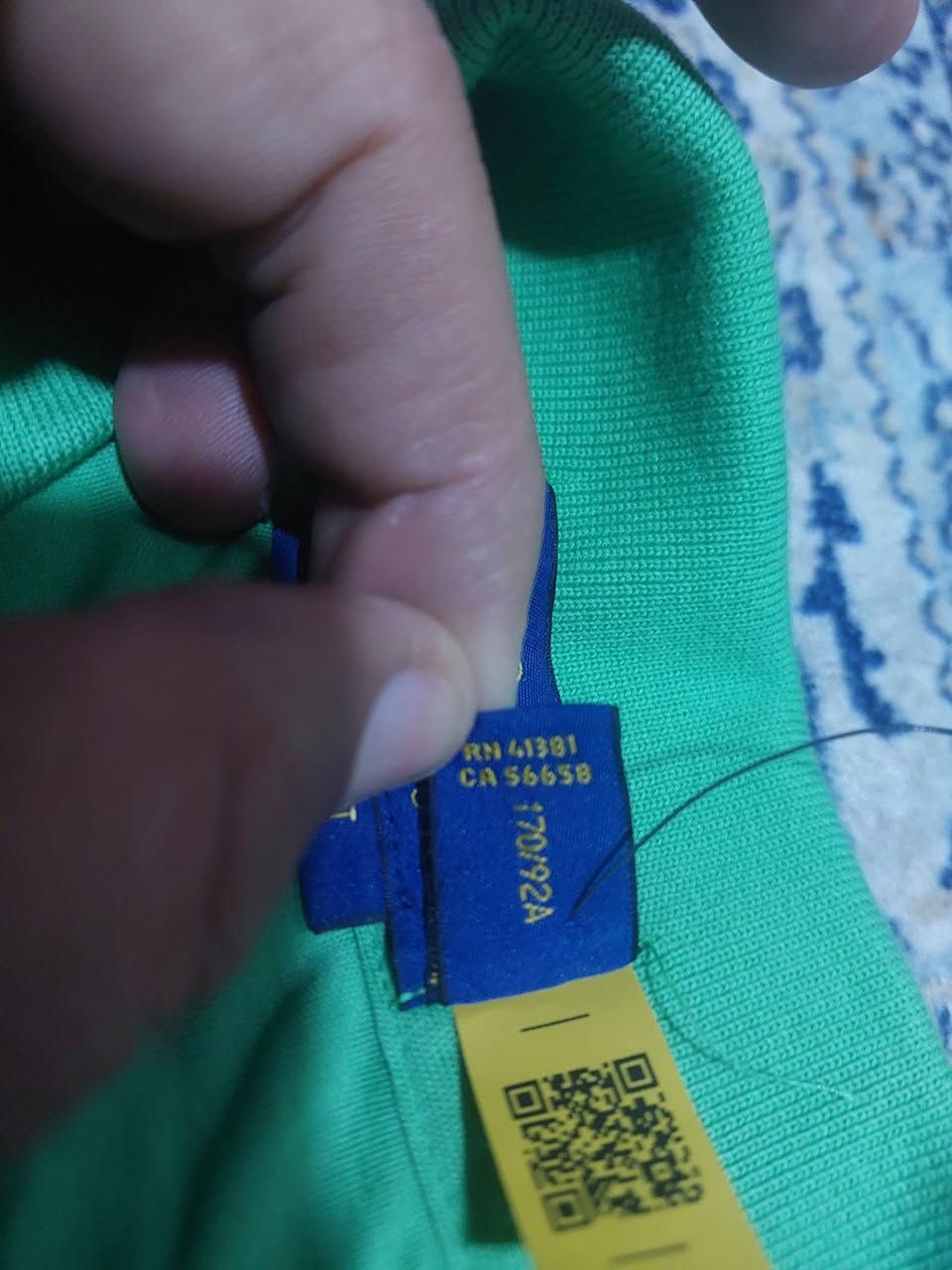 Polo  بولو
قیاس سمول تلبس مدیم
عرض الصدر 53 سم
اورجینال بارکود فیتنامی


**إذا كنت صاحب هذا الإعلان وتريد حذفه لأي سبب، رجاءا أرسل رسالة إلى الدعم الفني**