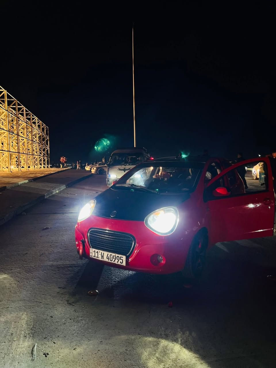 سلام عليكم باندا 2012 للبيع سيارة كاملة كير محرك جاهزة من كلشي سيارة مال جناي
كير محرك جاهزة

السيارة غرفته جديدة 

شاشة +كامرة

لايتات زنون 

السيارة بيه باب و جاملغ بيهن طخة بسيطة ما مصلحات 

+ نقص قايش تبريد التبريد جاهز بس قايش نقص لا اكثر 

السعر 55 و بيه مجال 

السيارة باسمي هزة جديدة و رقم جديد و سنوية جديدة 

للتواصل خاص او ***********

مكان السيارة بابل
