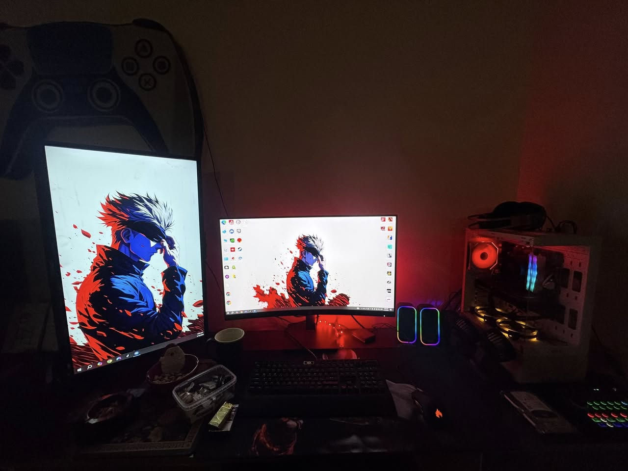 سلام عليكم تجميعة للبيع
Cpu i5 12400f 
M.b h510m asus praim 
Gpu 3060Ti 8g 
Ram 16 3200 2x8 rgb
ssd 256 hdd 1t
pus 650w 
Case apco 4fan
750 الف بيع مستعجل ✅


**إذا كنت صاحب هذا الإعلان وتريد حذفه لأي سبب، رجاءا أرسل رسالة إلى الدعم الفني**