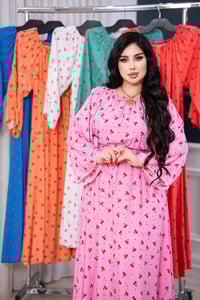 دشداشة كلوش • قماش كشمير • فري سايز ١١٠ كيلو