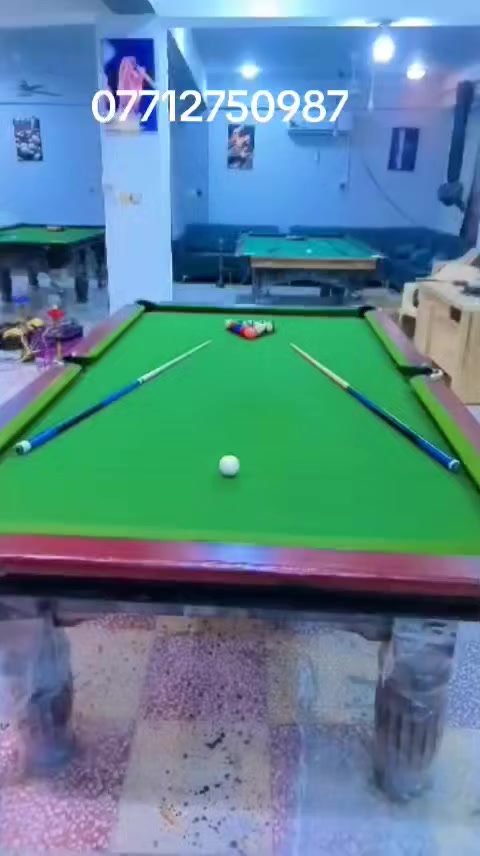 تم نصب ٤ ميوزه بليارد في محافظة الديوانيه عفك
بيع وشراء كافه انواع البليارد الجديد ولمستخدمات وتجهيزات ومستلزمات البليارد
ونصب وصيانه كافه انحا العراق 🇮🇶
رقم التليفون
***********
يوجد واتساب
محمد خالد للبليارد
