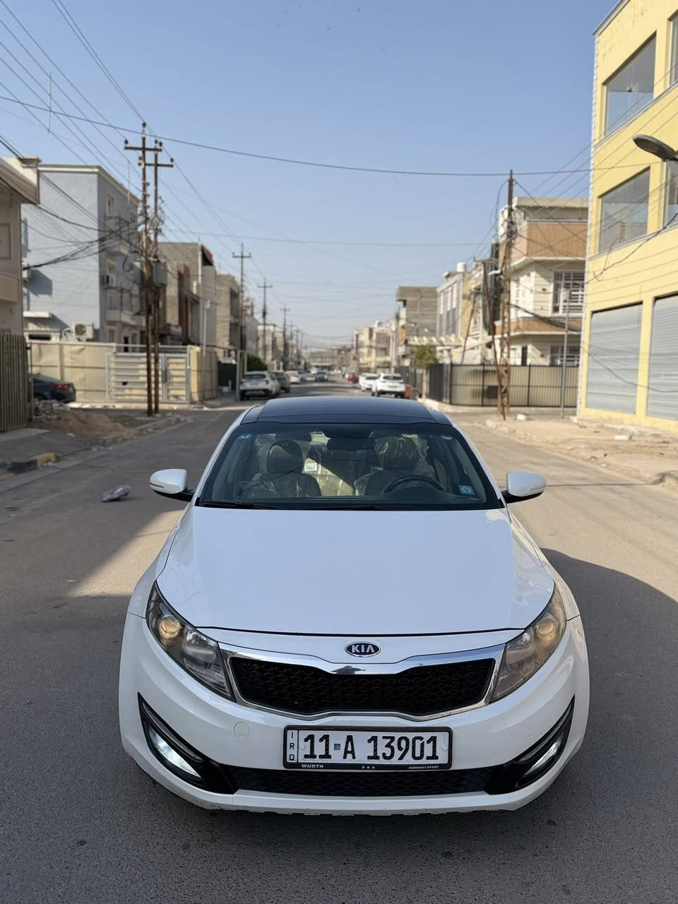 السلام عليكم
اوبتيما 2012 وارد خليجي فول 
ماشية 175 ألف كم 
السعر 141 وبيها مجال بسيط
بانوراما 
بصمه
لايت زنون 
مري شفط
تحكم ستيرن 
شفتات ستيرن 
تخم تاير جديد   
رقم إنكليزي بغداد
بأسمي هزة وسنويه جديدة 
تحويل ثاني يوم 
السيارة مكفولة كفالة عامة 
عدى تكحيل كارت أربع أصابع 
بهلال الجاملغ الخلفي 

مكاني بغداد حي الجهاد 
للأستفسار 
الأتصال ***********
واتساب ***********
