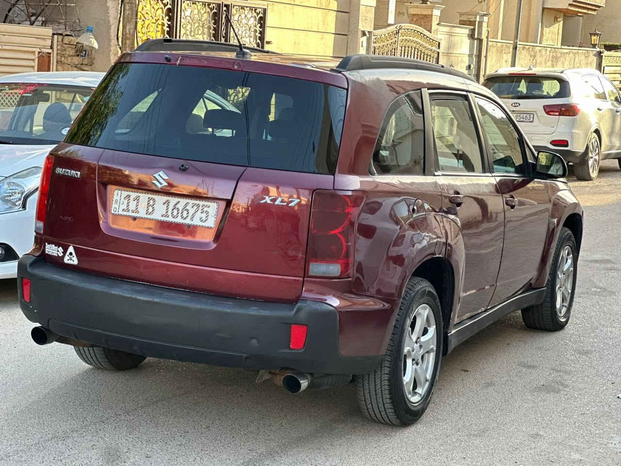 //
السلام عليكم 
السعر.  (  72  )  $
موديل ،  (  2007  )
هـ: ***********    مكاني حي الجهاد 
سازوكي  XL7 رقم بغداد الإنكليزي سبعه راكب مكينه سته سلندر ( 3600) كير مكينه تبريد مكفولات تخم تاير فتحه سقف كشن كهرباء غرفته نظيفه كلش السياره جاهزه وكامله
